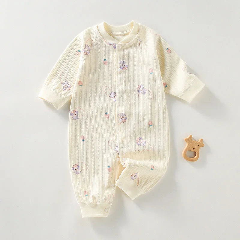 Autumn Clothes Baby Clothes Girls Boys Bodysuit & One piece Long Sleeve Newborn Outfit for Outdoor Clothes Spring Autumn Summer