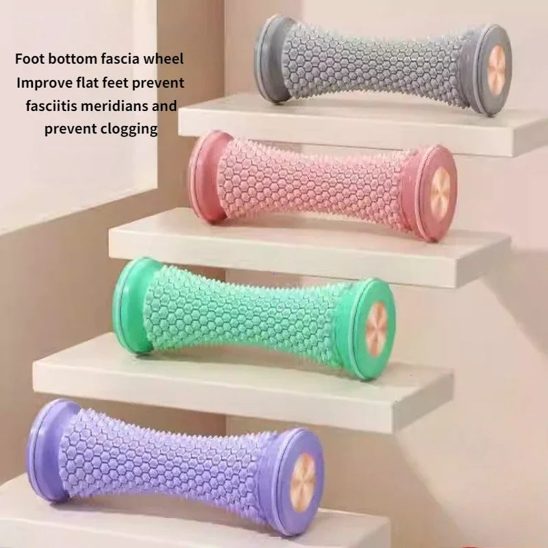 Foot Roller Massager Yoga Plantar Fascia Home Fitness Fingerpressure Board Deep Muscle Relaxation Massage Ergonomic