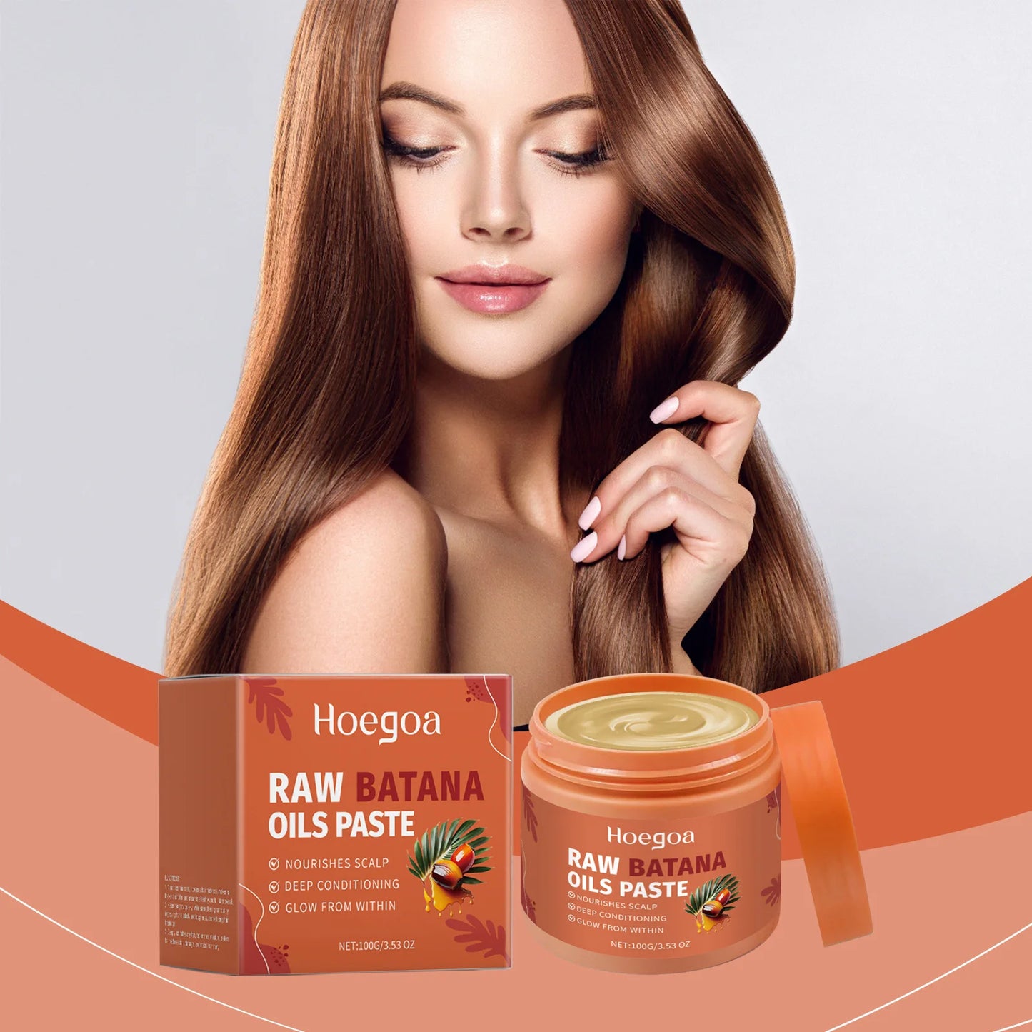 Batana Oil Conditioner Get Fuller Thicker Healthier Hair Prevent Loss Breakage Strengthen Hair Roots Nutrition Repair Hair Mask