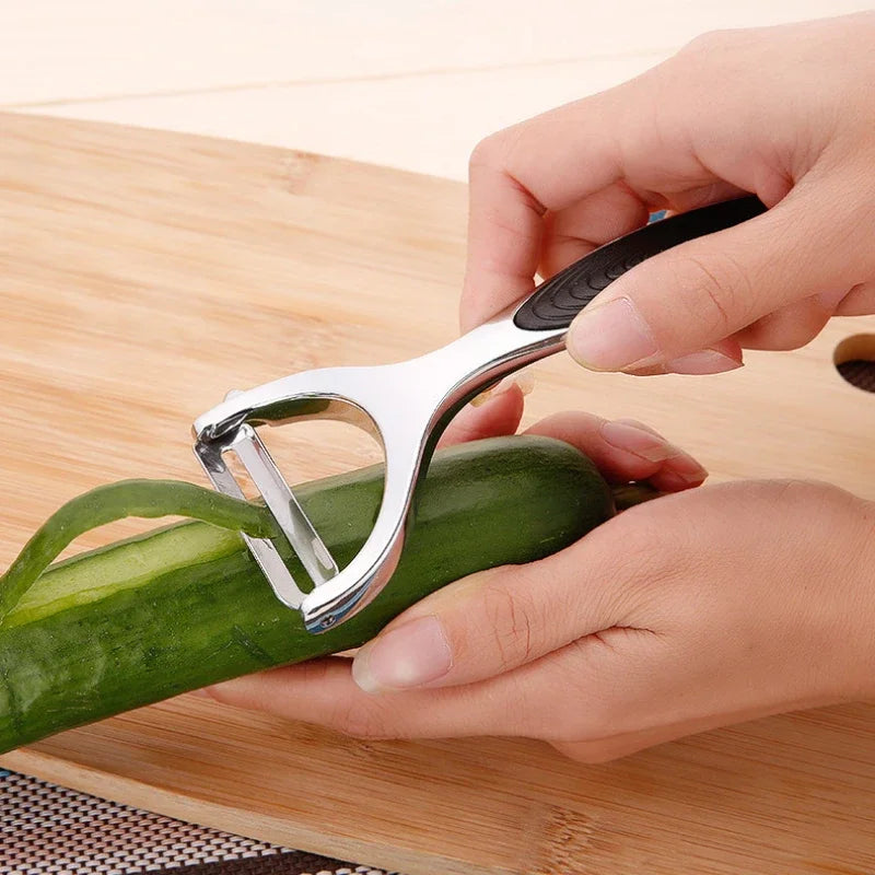 304 Stainless Steel Peeler Beam Kitchen Multi-Function Potato Peelers Vegetable Y-Shaped Rotatable Peeler Kitchen Accessories
