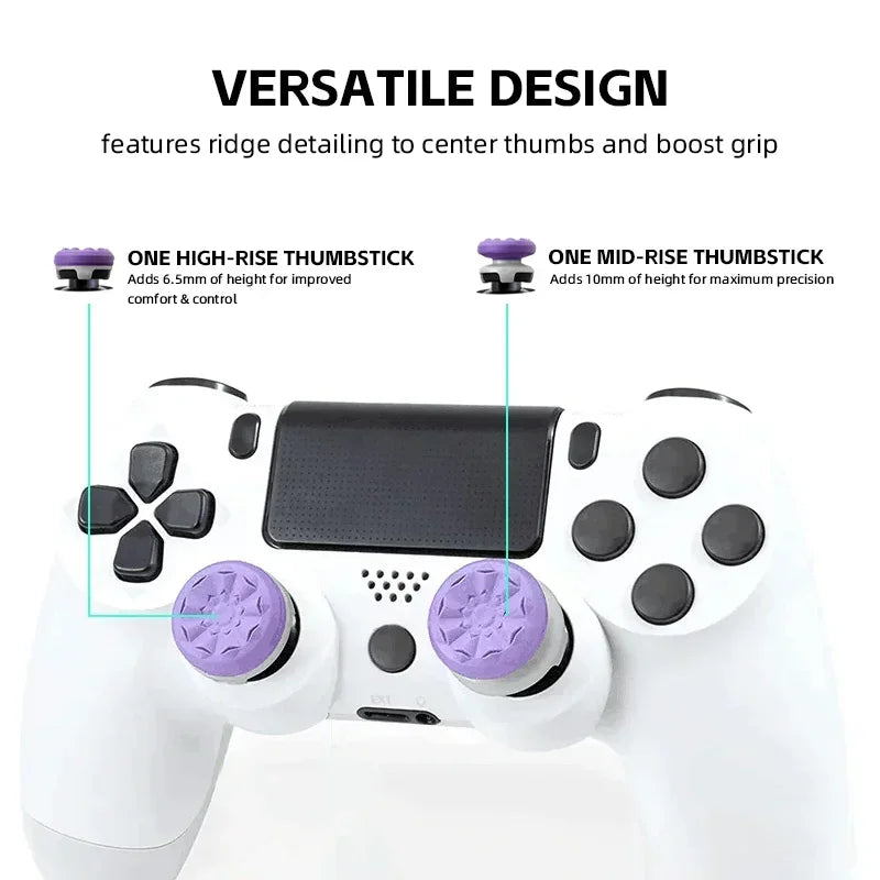 DATA FROG High-Rise Freeks Stick for PS4 PS5 Joystick Compatible with 8BitDo Ultimate Controller Performance Thumb Grips Stick