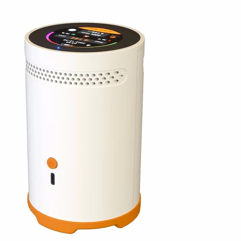 RM-75 Professional Continuous Radon Monitor Detector with Real-Time Data, Touch Screen Display, IP6X Waterproof & Alarm for Home