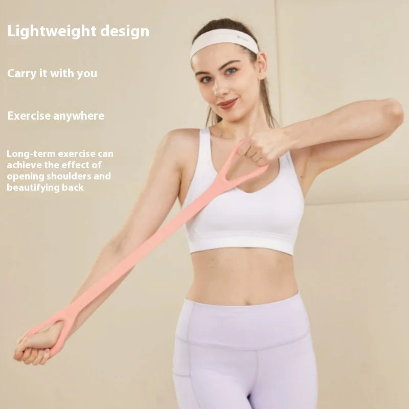 yoga 8-Figure resistance bands Arm Back Rehabilitation Training fitness elastic band Pilates Accessories gym equipment for home