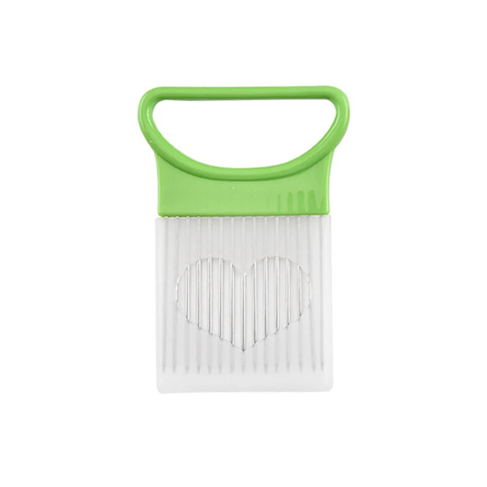 Stainless Steel Egg Slicer Cutter Mesh Grid Vegetable Fruit Chopper For Salad Dessert Potato Cube Grid Cutting Kitchen Gadgets