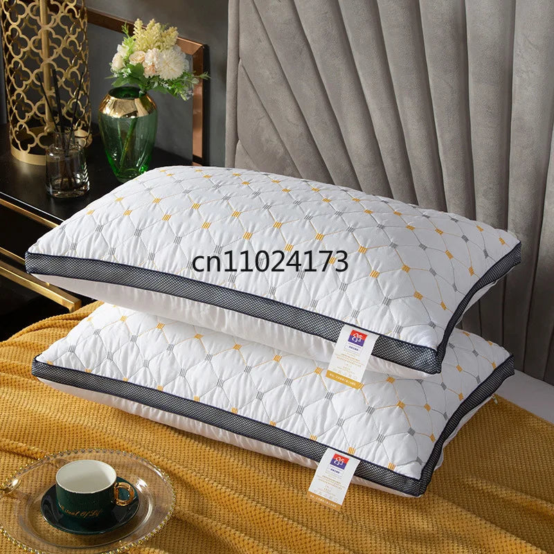 New Hotel Pillows Specifically Designed for Cervical Spine Protection and Sleep Aid Home Use Dormitory Single Pillow Core