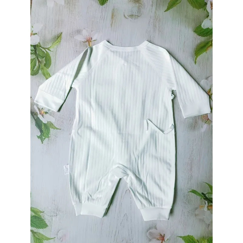 All Seasons Cute Infant Newborn Baby Romper Baby Boy Girl Cartoon Bear Cotton Jumpsuit with Hat