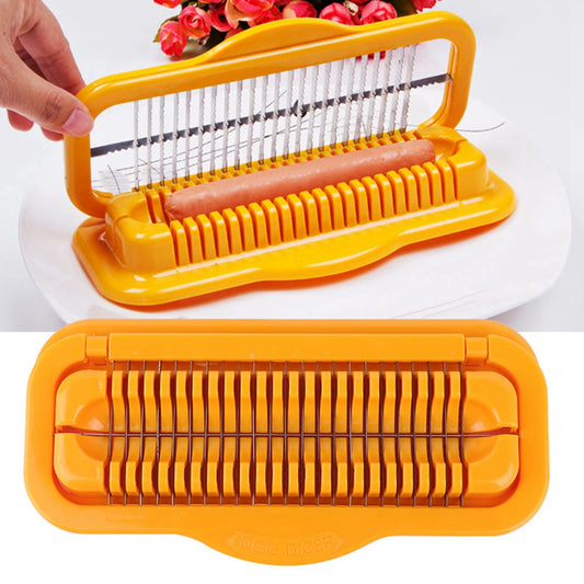 1PC Multifunctional Hot Dog Sausage Cutter Ham Banana Peel Cutter Tool Kitchen Tools