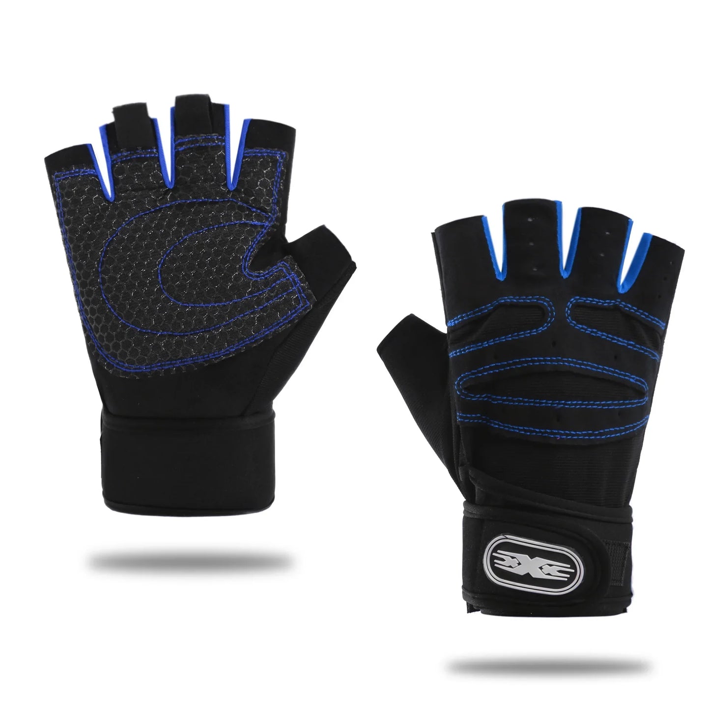Gym Gloves for Men Women Crossfit Dumbbells Straps Gym Accessories Weight Lifting Bodybuilding Training Exercise Fitness Gloves