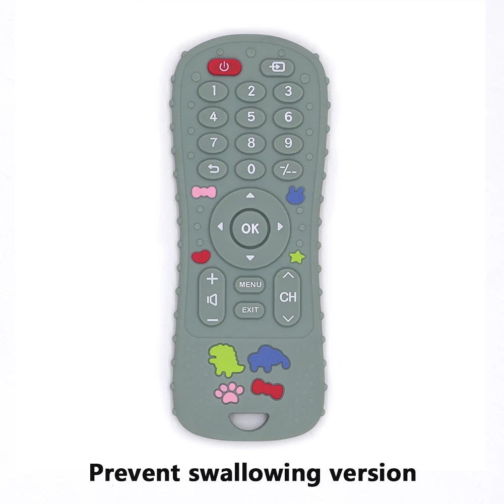 1/4PCS Silicone Baby Toys TV Remote Control Shape Teether Toy BPA Free Silicone Teething Chewing Toy Sensory Baby Accessories