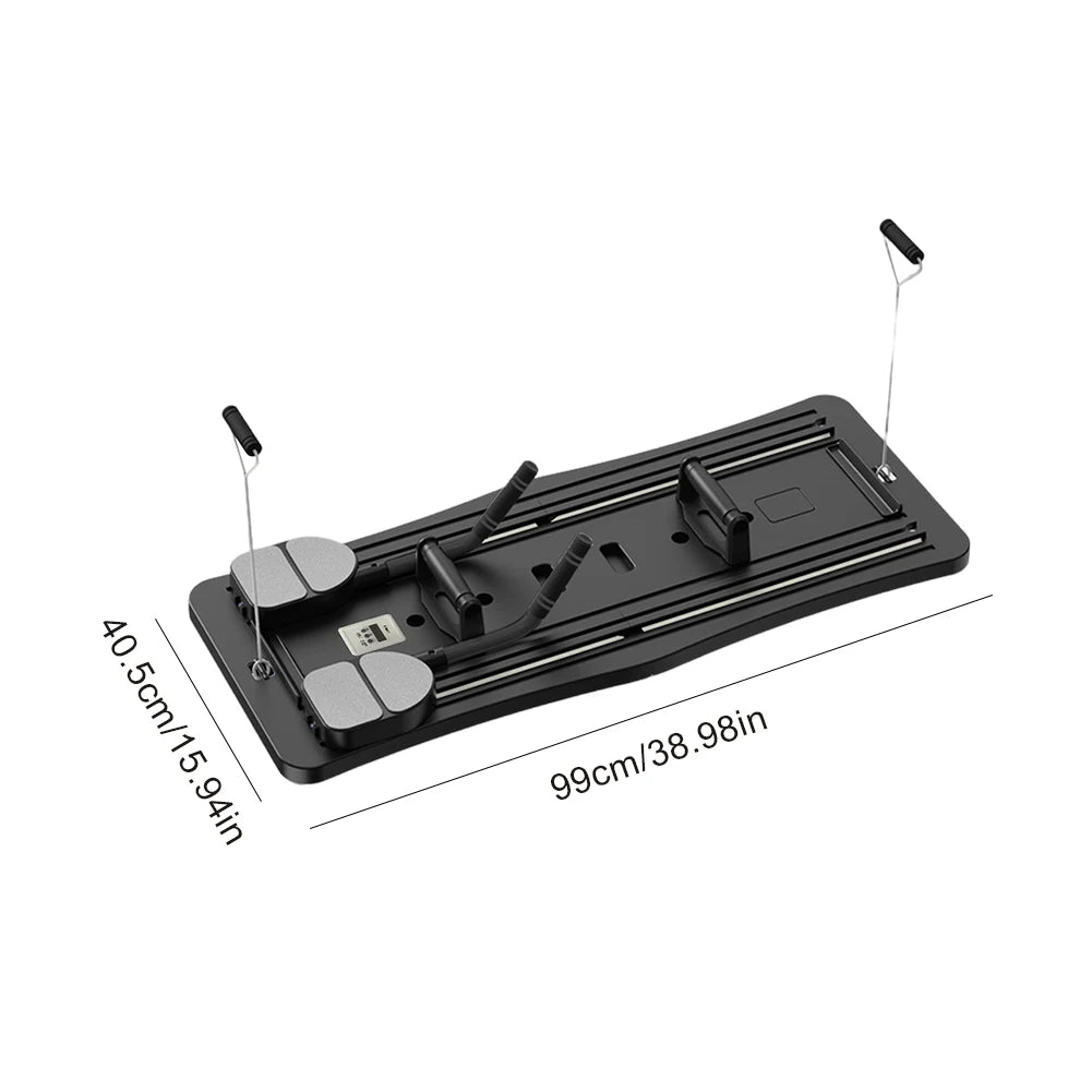 Pilates Reformer Pushup Board Non Slip Foldable Abdominal Workout Boards Fitness ABS Roller Machine Portable Push-Ups Stands