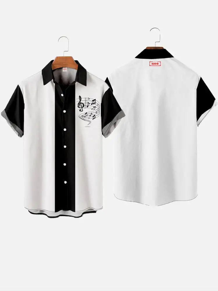 Men's fashionable and minimalist shirts 2023 Summer casual short sleeved Hawaii beach shirt vacation trend