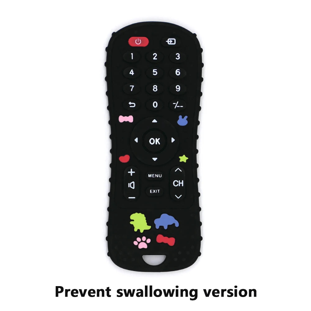1/4PCS Silicone Baby Toys TV Remote Control Shape Teether Toy BPA Free Silicone Teething Chewing Toy Sensory Baby Accessories
