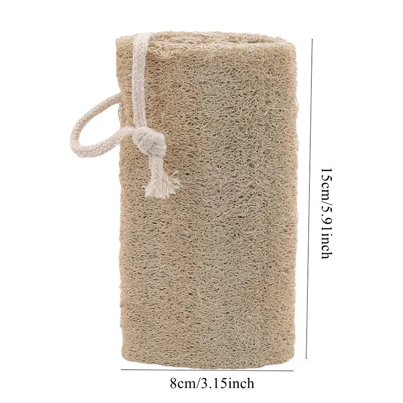 1PC Organic Loofahs Loofah Spa Exfoliating Scrubber natural Luffa Body Wash Sponge Remove Dead Skin Made Soap